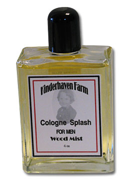 Cologne Splash for Men by Kinderhaven Farm.